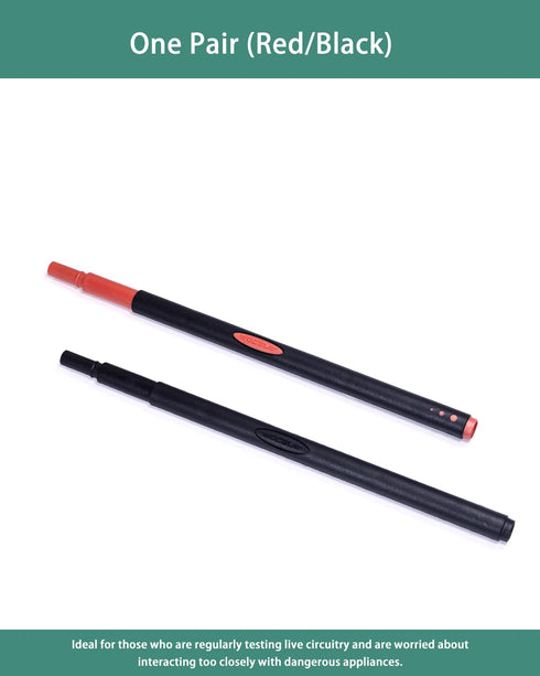 Multimeter Leads, Test Probe Extenders Kit, 2 PCS Extenders for Modular Test Probes & Leads