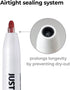 Carrotez Retractable Dry Erase Markers - Low Odor Whiteboard Markers, Bullet Tip, Thin Barrel, 12 Count, Red