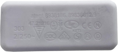 T5 T8 LED Wire Connector Power Cord with On/Off Plug for LED Tube, 1.8M/6Ft, 3pin, 2PCS Integrated Fixture