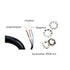Fafeicy Proximity Switch DC1224V, 3Wire PNP NO Inductive Sensors, 2mm Detecting Distance, 5-8mm Sensing Range,
