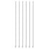 PATIKIL 12G Blunt Tip Dispensing Needle, 6 Pcs 10 Inch Stainless Steel Liquid Dispenser Needles with Lure Lock