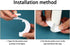 1.97" Outer Diameter Flange Water Pipe Cover, White PP Plastic Escutcheon Collar for Wall Pipe Decoration