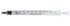 Care Touch CTSLS1-VC Luer Slip Syringe 1ml - 100ct No needle