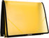 Filexec Single Pocket Expanding File, Letter, Elastic Closure, Assorted, Pack of 6 (50125-3429)