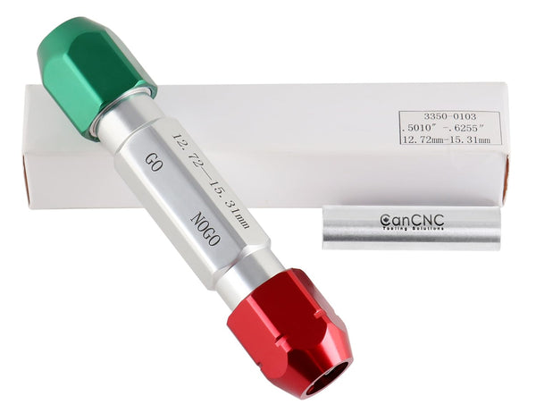 Accusize Industrial Tools Go/No Go Double End Gage Handle, 0.501'' - 0.625'', Model 3350-0103