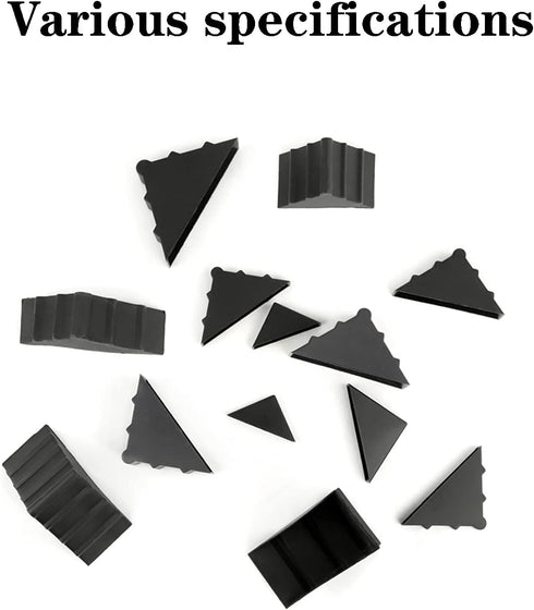 YouU 20 4 50mm UoYu pcs Mirror Corner Protectors x Black Toughened Glass Corner Protector Ceramic Tile wrap Angle