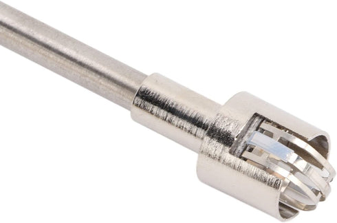 K Type Thermocouple Temperature Probe Heat Resistant Steel Sensor with Insulated Handle (Straight Shank)