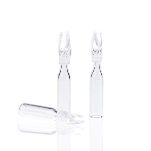 ALWSCI Polyspring Insert Clear Glass, 6 mm Insert Diameter, Volume 250µl, Pack of 100