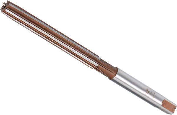 Hand Reamer 1/4" Cutting Dia. - 6 Flutes High Speed Steel Milling Cutter Tool for Aluminum, Plastic, Wood, Copper