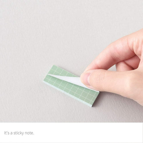 Monolike Color Palette Sticky Grid 500 D Set 4p - Self-Adhesive Memo Pad