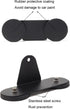 2PCS (D66-1.76lb) LED Bar Strong Magnetic Mounts, Universal Magnetic Base Light Mount Rubber Pad Bracket Sucker Roof