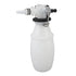 500ml Milk Sampling Bottle PP Easy Cleaning Milk Sampling Valve Bottle with Stainless Steel Clip