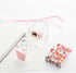 Rose Gold Tape Dispenser, Clear Acrylic Body, 1" Rosegold Metal Core, Desktop Holder for Office, School, Home, Gift