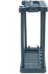 MooneHived 40 Garden Tool Organizer, Rolling Storage Rack Tower Yard Tool Organizer Cart Heavy Duty Garden Tool