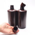 Othmro 2Pcs 33.8oz Plastic Containers - 1000ml Small Mouth Liquid Solid Storage Bottles, Brown