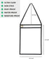 Merkaunis 50 Pack 9 12 Shop Ticket Holders Job Ticket Holders Work Order Holder Pockets, x Dry Erase Pocket Work Order
