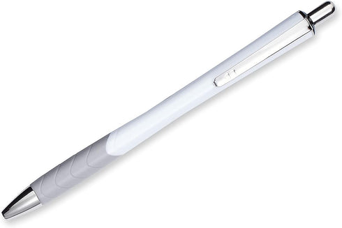 Paper Mate Inkjoy 700 Rt Ballpoint Pen, Retractable, Medium 1 Mm, Black Ink, White Barrel, Dozen