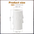 2 Inch 12Pcs E12 Bulb PATIKIL Tall Candle Covers Sleeves, Plastic Chandelier Socket Sleeves Drip Candle Socket Covers