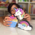 Magnetic Dry Erase Eraser Set for Whiteboard, 3 Pack Cute Design Unicorn, Cupcake and Rainbow