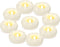 PUNPUBA 36pack Flameless Led Floating Candles, 3 Plastic Tealights Battery Operated Flickering 100+