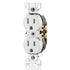 Leviton T5320-WMP 15 Amp 125V Tamper Resistant Duplex Receptacle, White, 10 Count