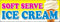 Generic 4 Less Co 18x48 Inch SOFT SERVE ICE CREAM Vinyl Banner Sign
