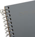 Top Flight Wired 3-Subject Wirebound Notebook with 4 Pockets, 120 Sheets, College Rule, 11 x 8.875 Inches, 1 Notebook,