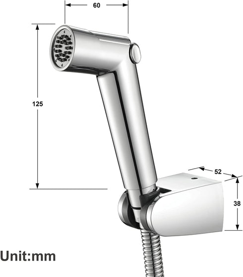 IJPDXOLBQ HandheldSprayer Kit Cloth Diaper Sprayer ABS Round ShapeSprayer for Toilet for Toilet-Adjustable Water