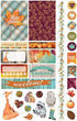 Paper House Productions STPL-0016 Autumn Woods Weekly Kit Planner Stickers, 3-Pack