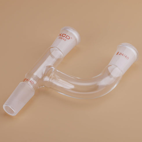 XCD Claisen Distillation Adapter, 3-Way with 24/40 Joints Lab Connecting Adapter