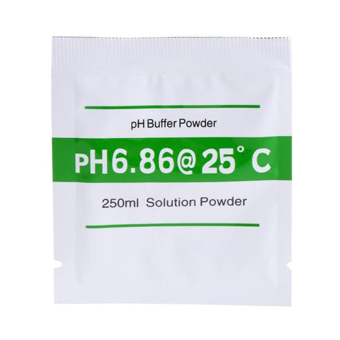 Nynelly 6.86,15pcs Only pH Meter Buffer Solution Powder for Precise and Easy for Precise pH Calibration Powder Solution