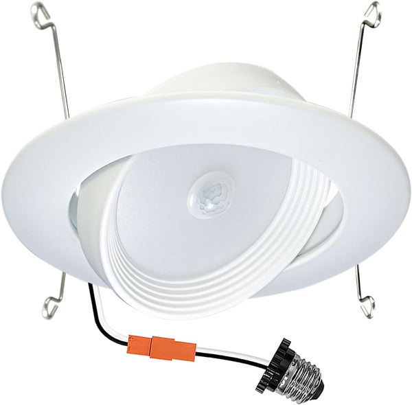 Yun Cai 6 inch Retrofit LED PIR Motion Sensor Downlight, 20W LED Ceiling Light