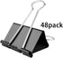 Large Binder Clips, 48 Pack, 1.6 Inch for Office & Home