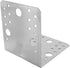 JCBIZ 4PCS 105x105x90mm L-Shaped Shelf Bracket Adjustable Heavy Duty Metal Corner Support Bracket Furniture Connecting