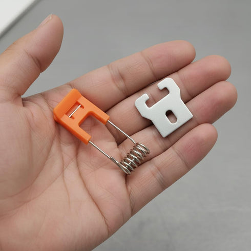 HONYURIS 10 Sets Mounting/45x16mm/Orange Downlight Panel Lamp Spring Clips Light Emitting Diode Recessed Lighting