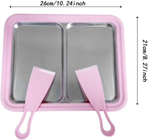 Fxzqgnh Ice Cream Manufacturer Manufacturer Easy to Wear Yogurt Machine for Yogurt Sorbets, pink