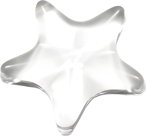 Gel Wrist Rest for Keyboard and Mouse Transparent White Sea Star Elbow