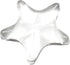 Gel Wrist Rest for Keyboard and Mouse Transparent White Sea Star Elbow