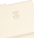 Smead Manila File Folder, Letter Size, 1-1/2" Expansion, Reinforced 1/3-Cut Tab, 50 Per Box (10405)