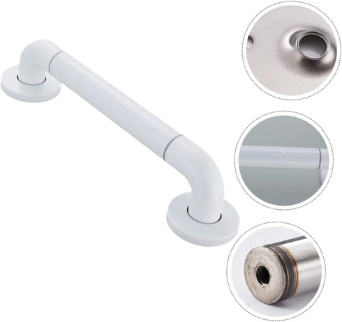 FRCOLOR Bathroom Safety Hand Rail Durable Grab Bar with Non-Slip Design for Elderly and Disabled Easy Installation