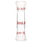stonylab Glass Straight Connecting Adapter, Borosilicate Glass 30mm for 14/20 Ground Outer Standard Taper Joints