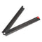 Folding Ruler, Aluminum Alloy 0-300mm Measurement Range Simple Angle Measurement Ruler for Artists