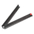 Folding Ruler, Aluminum Alloy 0-300mm Measurement Range Simple Angle Measurement Ruler for Artists