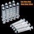 Plastic Syringe Luer Lock With Measurement, No Needle for Scientific Labs, Liquid Measuring, 20ml 10pcs