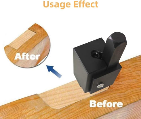 Squaring Corner Chisel Woodworking Right Angle Punch Tool for Hinge Recess and Wood Chiseling (Black)
