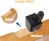 Squaring Corner Chisel Woodworking Right Angle Punch Tool for Hinge Recess and Wood Chiseling (Black)