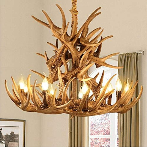 Bulb E26 Dimmable 4.5W (60W B11 Bulb2700K 12-Pack LVWIT Flame Tip LED Filament Candelabra Base Equivalent) Chandelier