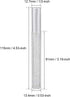 13.4mm 1/2-inch 46 uxcell Diamond Straight Router Bit Brazed Cylinder Profile Wheel Shank Grits for Stone Marble