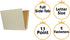 The File King Full Side Tab Manila File Folder with Two Fasteners, Letter Size, Box of 50, USA Made