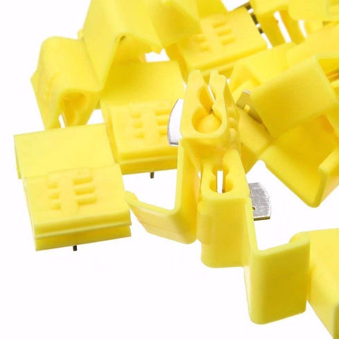 125PCS Solderless Quick Splice Snap Wire Connector, Insulated Crimp Connectors for Electrical Wires 22-10 AWG
